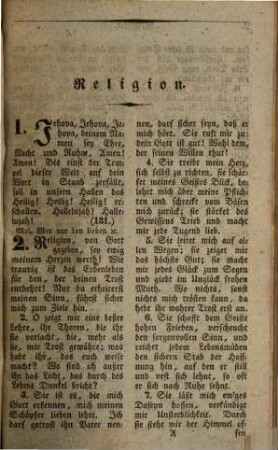 Christliches Gesangbuch zur Beförderung öffentlicher und häuslicher Andacht