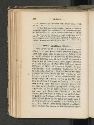 1603. Hielscher (Theodor).