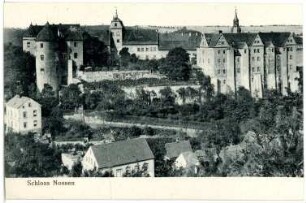 Nossen. Schloss mit Kirche