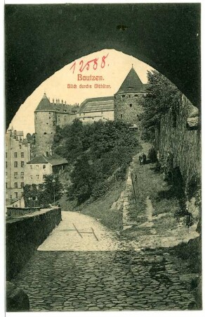 Bautzen. Bick durchs Mühltor