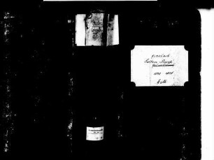 Önsbach, Achern OG; Katholische Gemeinde: Sterbebuch 1810-1856