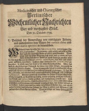 Vier und viertzigstes Stück