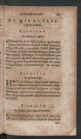 De Miraculis ingeniorum.