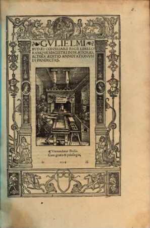 Gulielmi Budaei Altera aeditio annotationum in pandectas