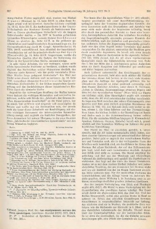 597-599 [Rezension] Liébaert, Jacques, Les enseignements moraux des pères apostoliques