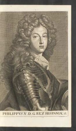 Philippus V. D .G. Rex Hispaniae &.