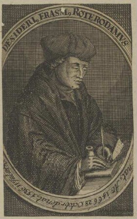 Bildnis des Desiderius Erasmus Roterodamus