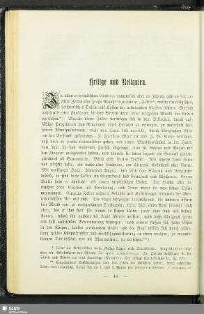 Heilige und Reliquien