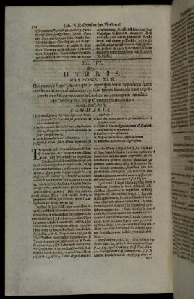 Tit. VI. De Usuris.