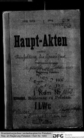 Reinhaltung der Gewässer. Allgemeines