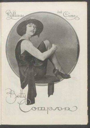 Bellezas del cine - [Fotorafía] : [Retrato de] Betty Compson