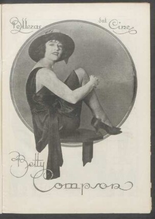 Bellezas del cine - [Fotorafía] : [Retrato de] Betty Compson