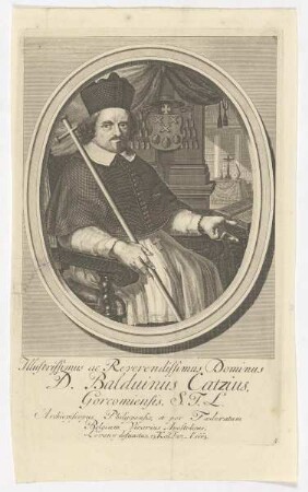 Bildnis des Balduinus Catzius