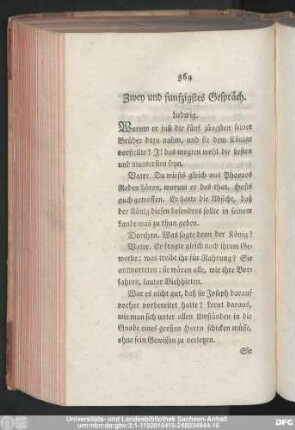 Zwey und funfzigstes Gespräch.