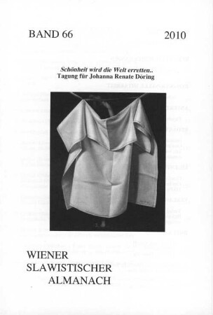 Wiener slawistischer Almanach, 66. 2010