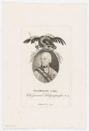 Bildnis des Erzherzog Carl von Österreich