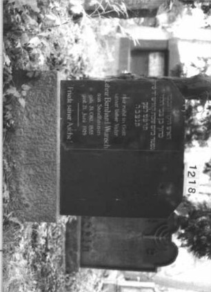 Grabstein 1218