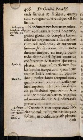 406-414, Nondum tamen beatarum animarum consummari ...