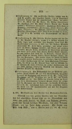 101. Westindien; die Reihe der Bahama - Inseln