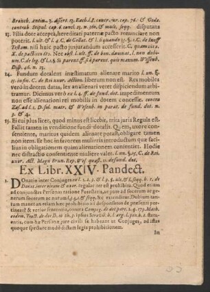 Ex Libr. XXIV. Pandect.