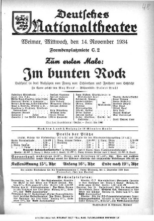 Im bunten Rock