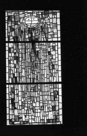 Straßburg (Frankreich): Ausstellung 1000 Jahre Glasfenster, Glasfenster von [Roger] Bissière