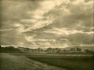 Vor Abend Blick zum Humberg