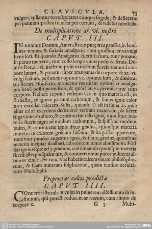 De multiplicatione ar. vi. nostri CAPUT III.