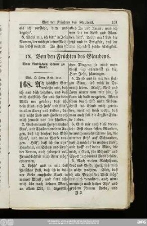 IX. Von den Früchten des Glaubens.
