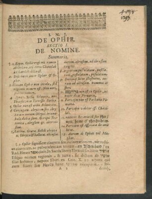 Sectio I. De Nomine.