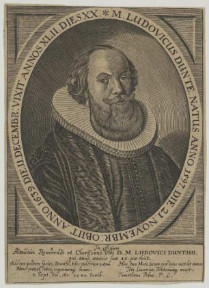 Bildnis des Ludovicus Dunte