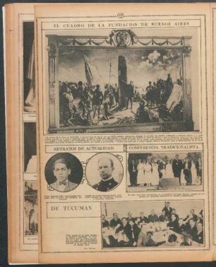 El cuadro de la fundación de Buenos Aires