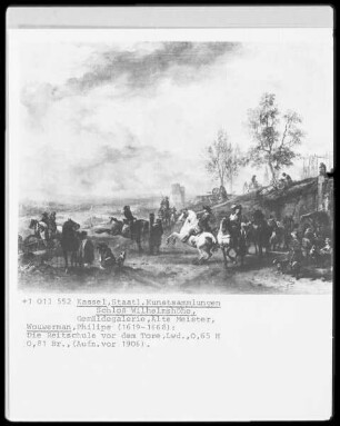 Die Reitschule vor dem Tore
