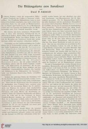12/13: Die Bildergalerie von Sanssouci