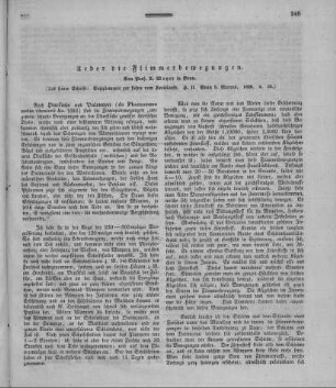 Ueber die Flimmerbewegungen / von Prof. A[ugust Franz Joseph Karl] Mayer in Bonn