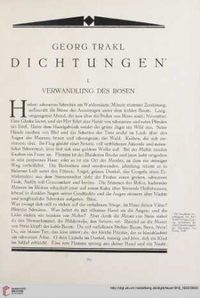 1: Dichtungen