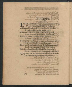 Podagra Ad Tumulum.