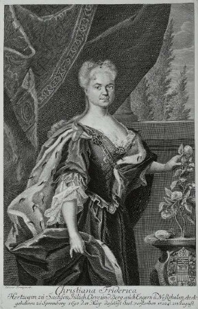 Christiane Friederike, Prinzessin von Sachsen-Merseburg