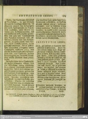 Institutio LXXXVI. De iis, quae spectant ad facultatem Confessionum excipiendarum