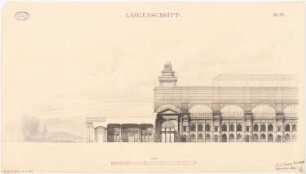 Hauptbahnhof, Frankfurt/Main: Längsteilschnitt
