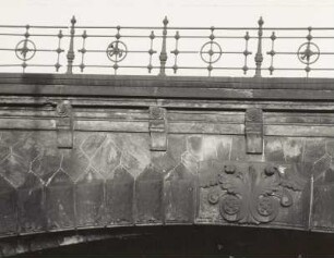 Dresden, Marienbrücke, Eisenbahnbrücke