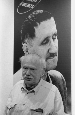 Brecht-Haus : Im Brecht-Haus: "Poesiealbum" mit Heinz Kahlau; Februar/03.2017 im Brecht-Haus ausgestellt