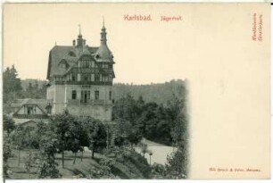 Karlsbad. Café Jägerhof (Etablissement Jägerhaus)