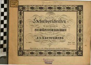 Schulvorschriften für den Unterricht im Schönschreiben, 4