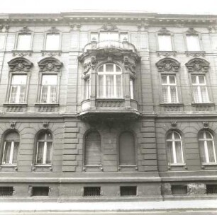 Cottbus, Straße der Jugend 160. Wohnhaus (um 1895). Straßenfront