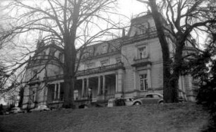 Baden-Baden: Schlosshotel Hahnhof; Parkansicht; von unten