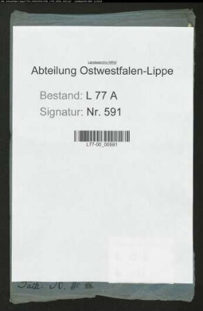 Gerichtsstand der Bürgermeister zu Lemgo