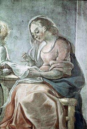 Die Heilige Familie in Josephs Werkstatt