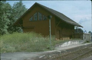 Deißlingen Güterschuppen Ladegleis Bahnsteig