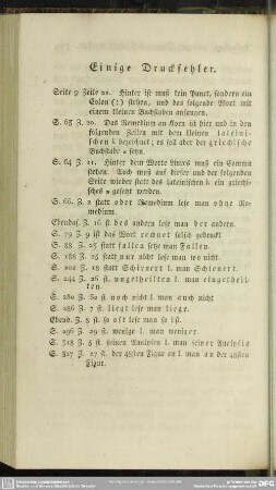 Einige Druckfehler